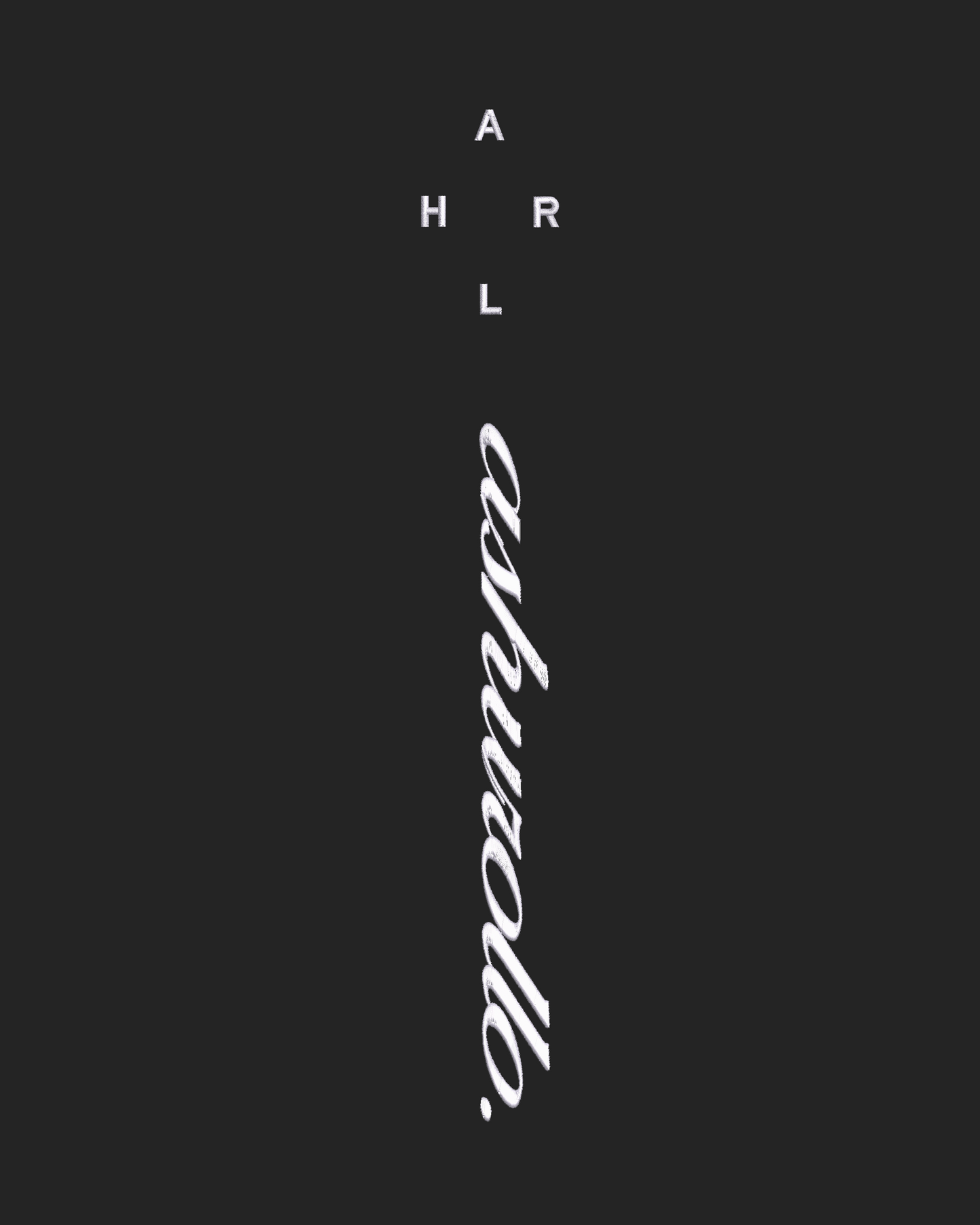 CREWNECK BLACK // AHRL. SPORTIVA