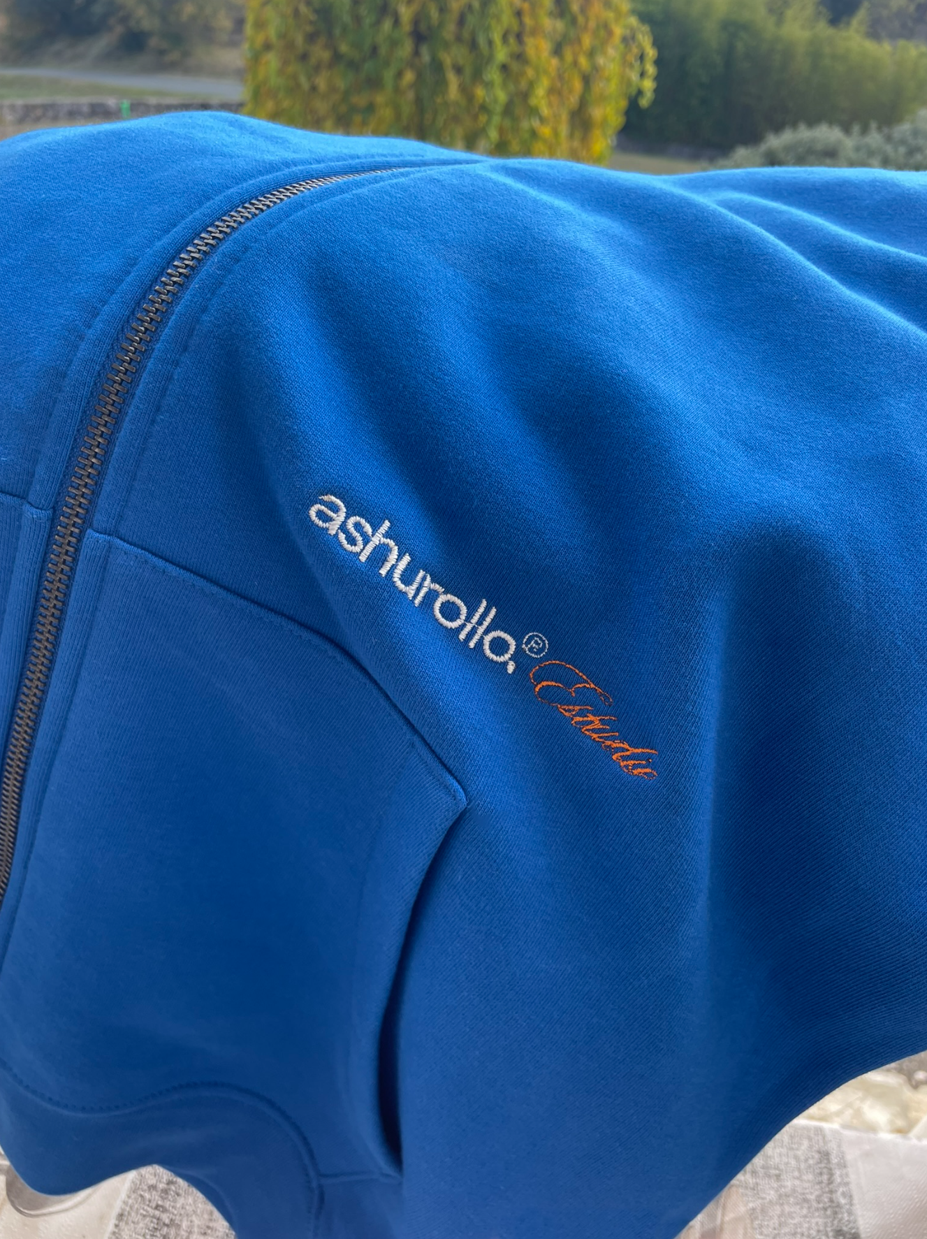 Sudadera Con Cremallera Eclipse Azul