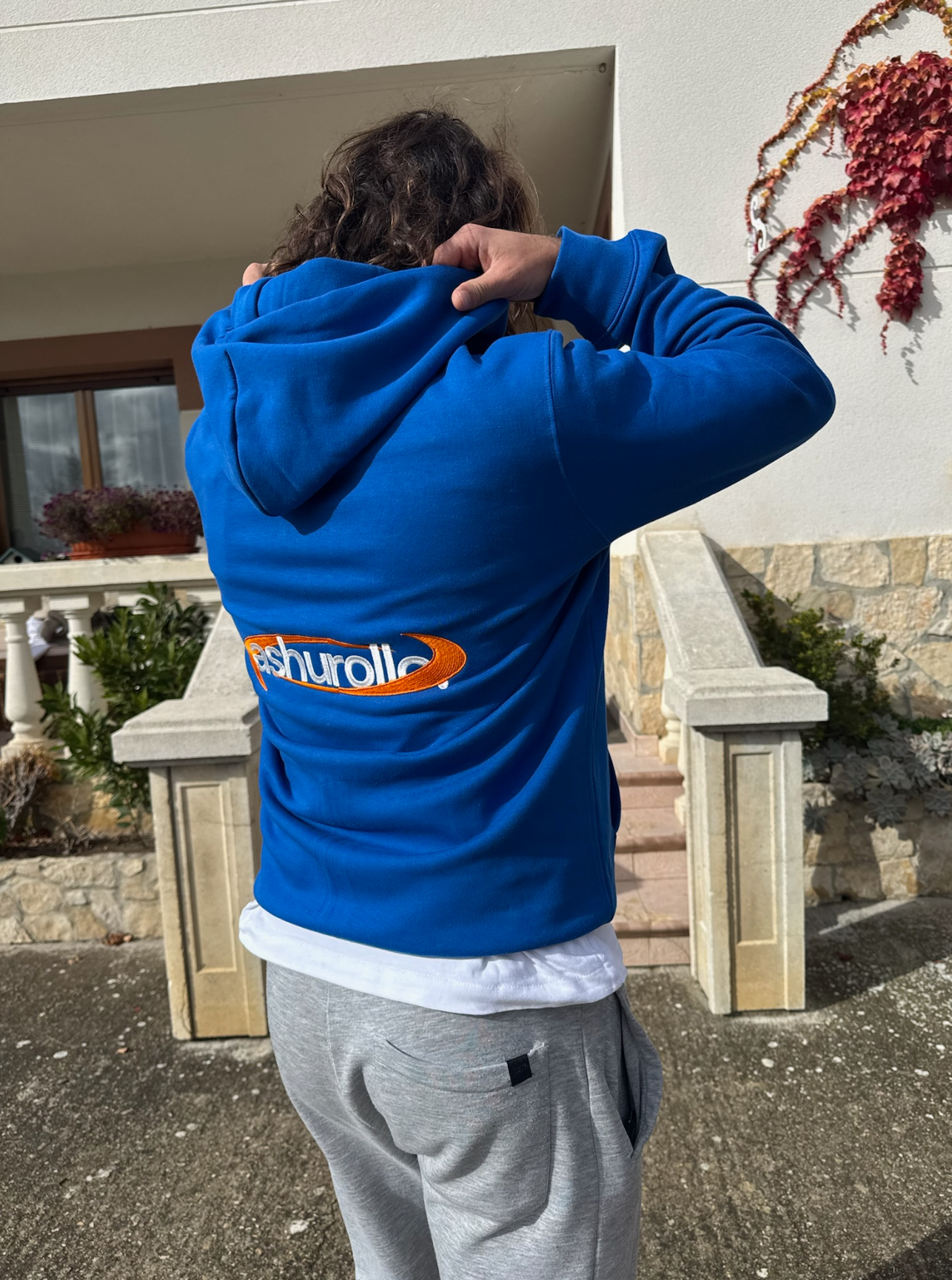 Sudadera Con Cremallera Eclipse Azul