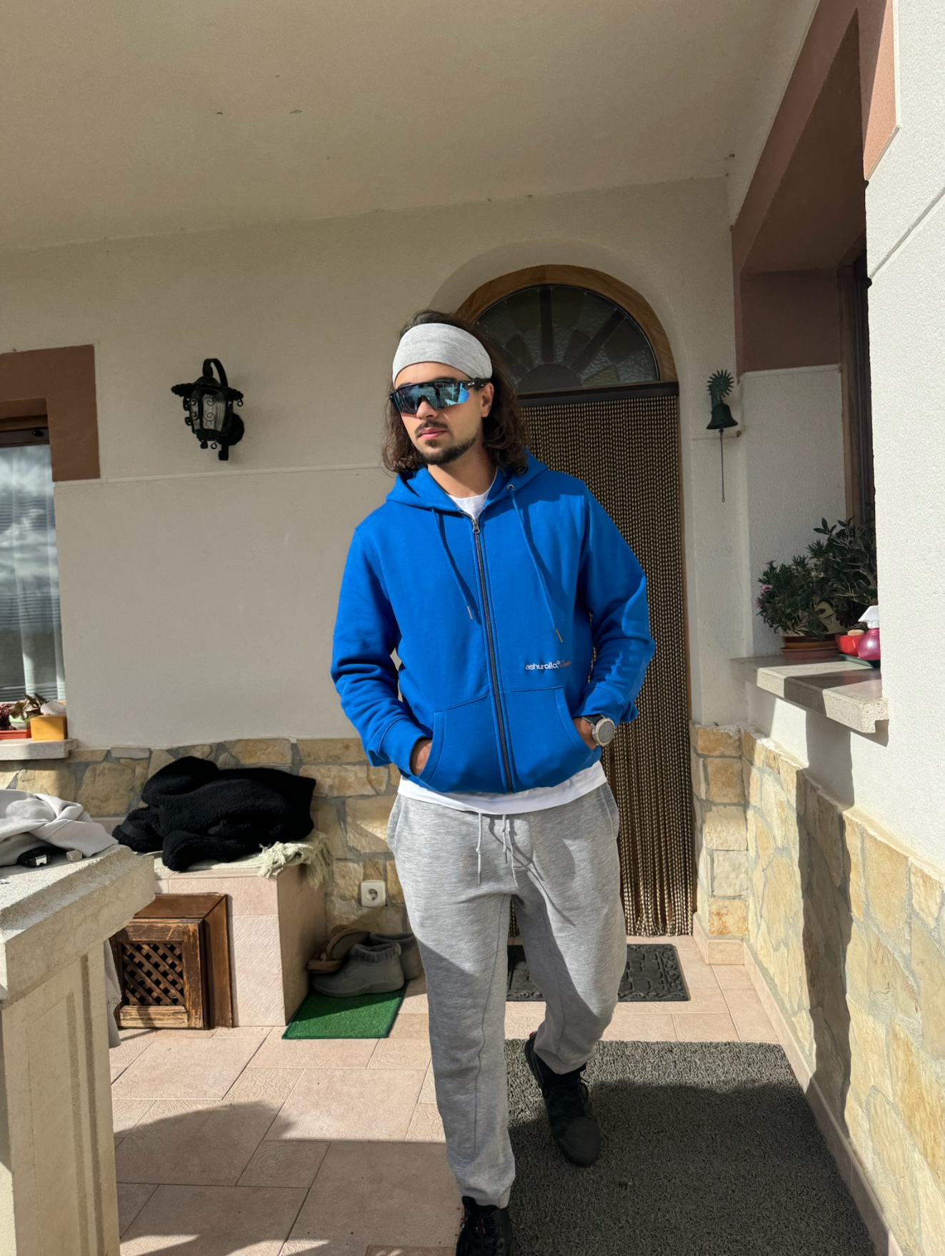 Sudadera Con Cremallera Eclipse Azul