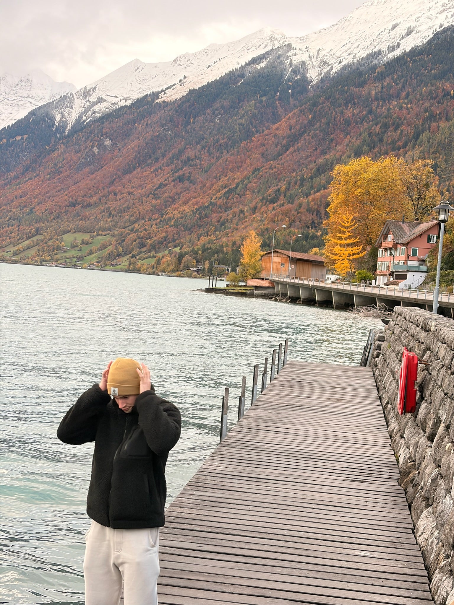 Chaqueta ECO de Sherpa Unisex Negra