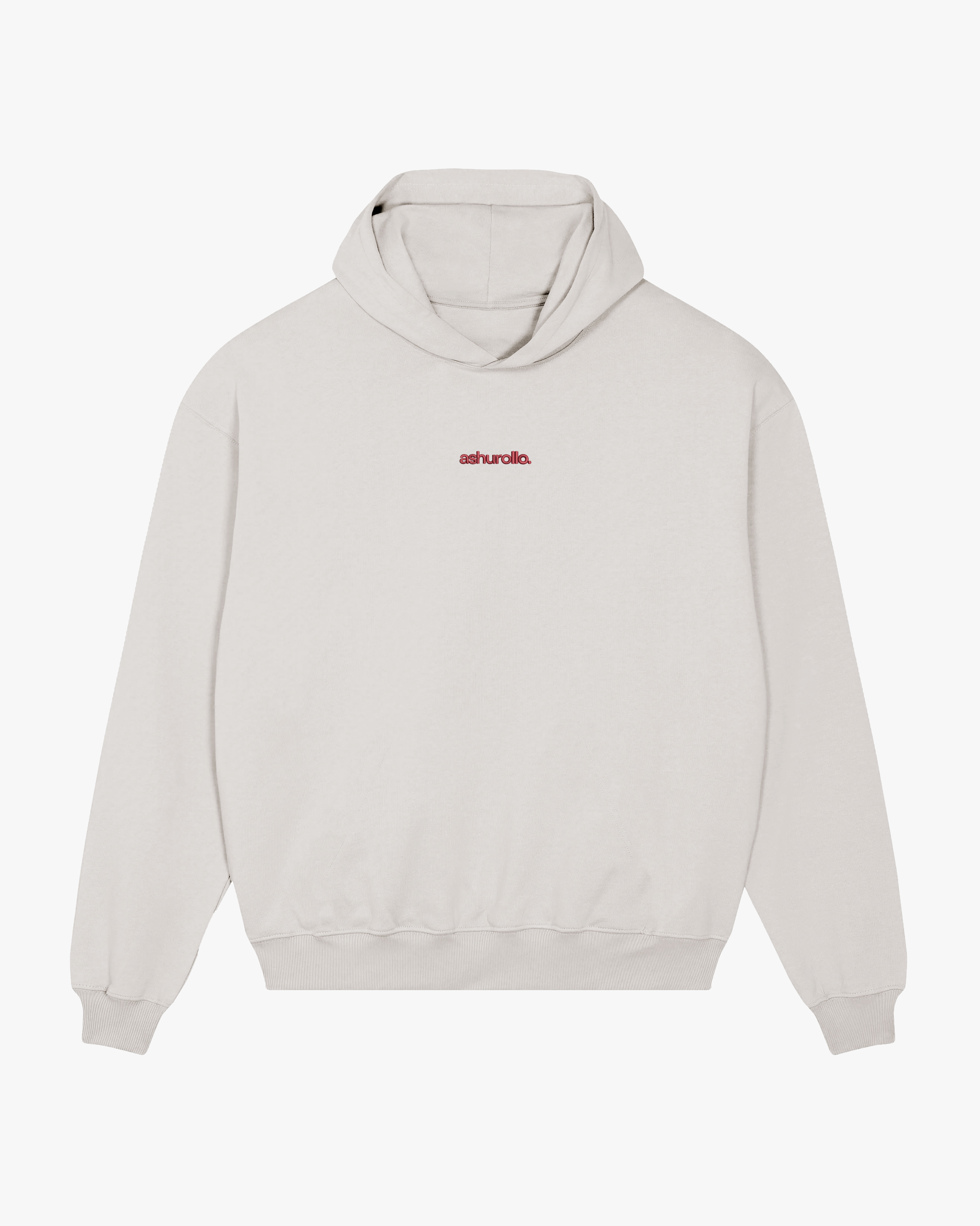 Sudadera A TU ROLLO. Beige Crema & Rojo