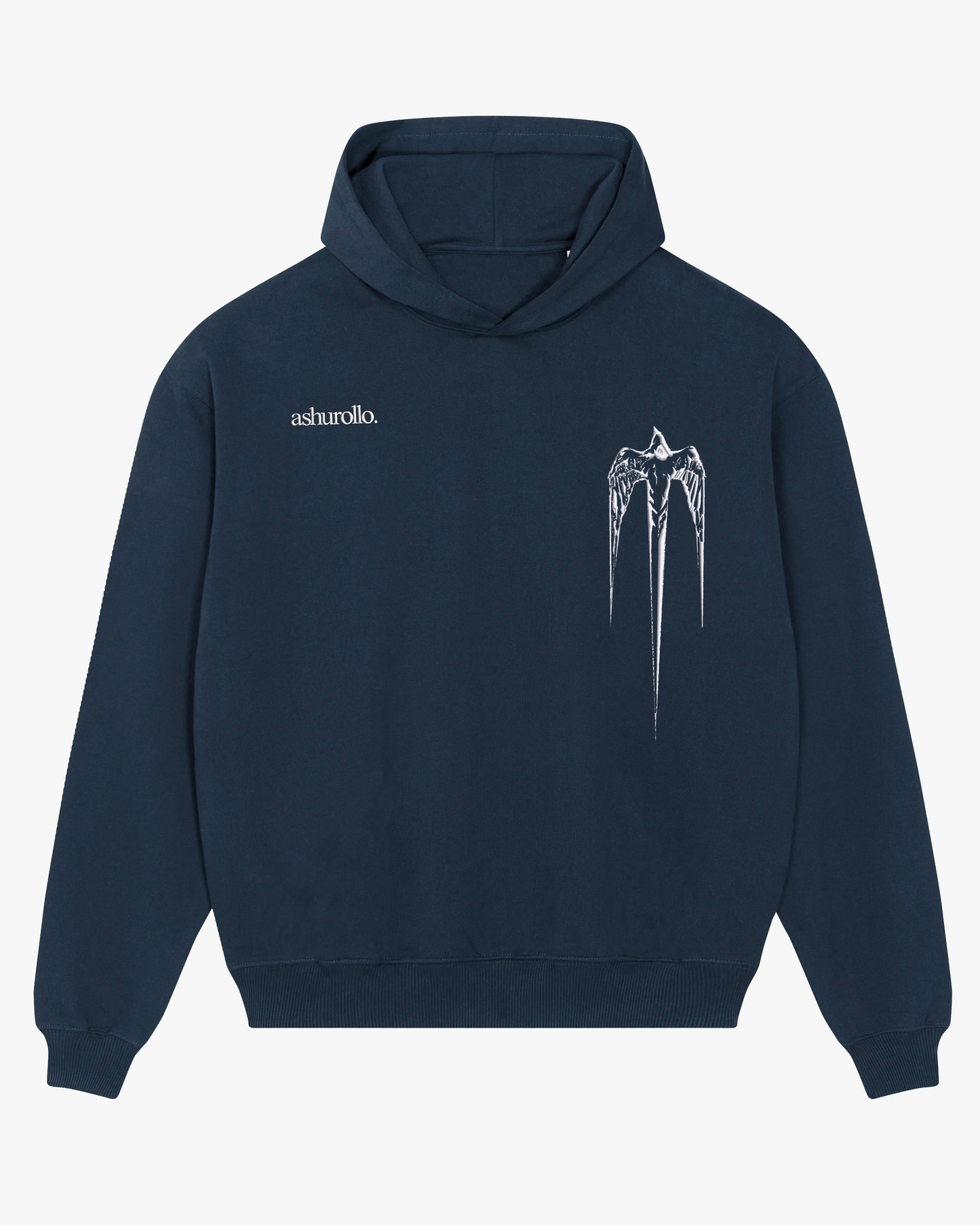 Hoodie Oversize Unisex NAVY // Libertas Volaris V.0