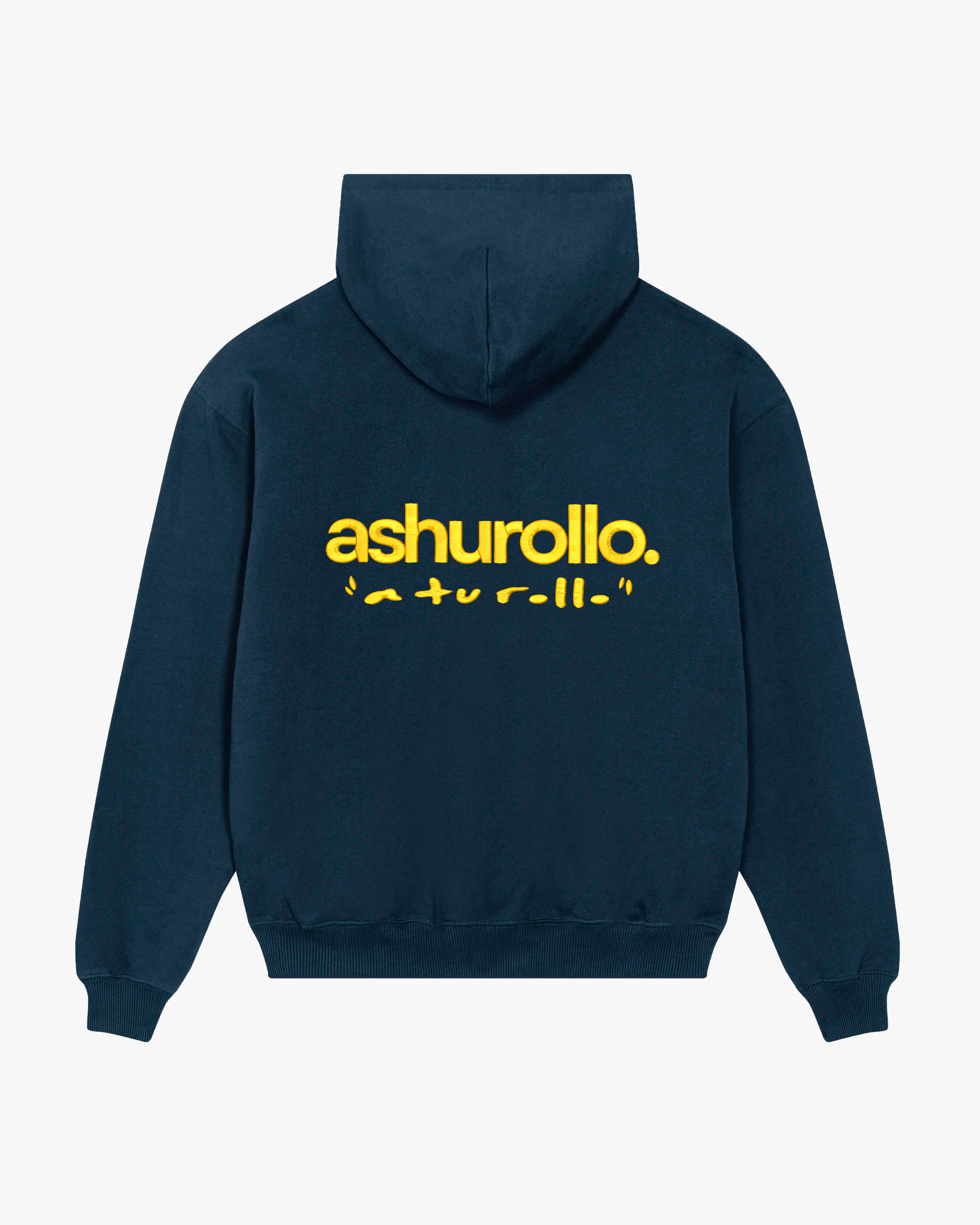 Sudadera A TU ROLLO. Azul Marino & Dorado