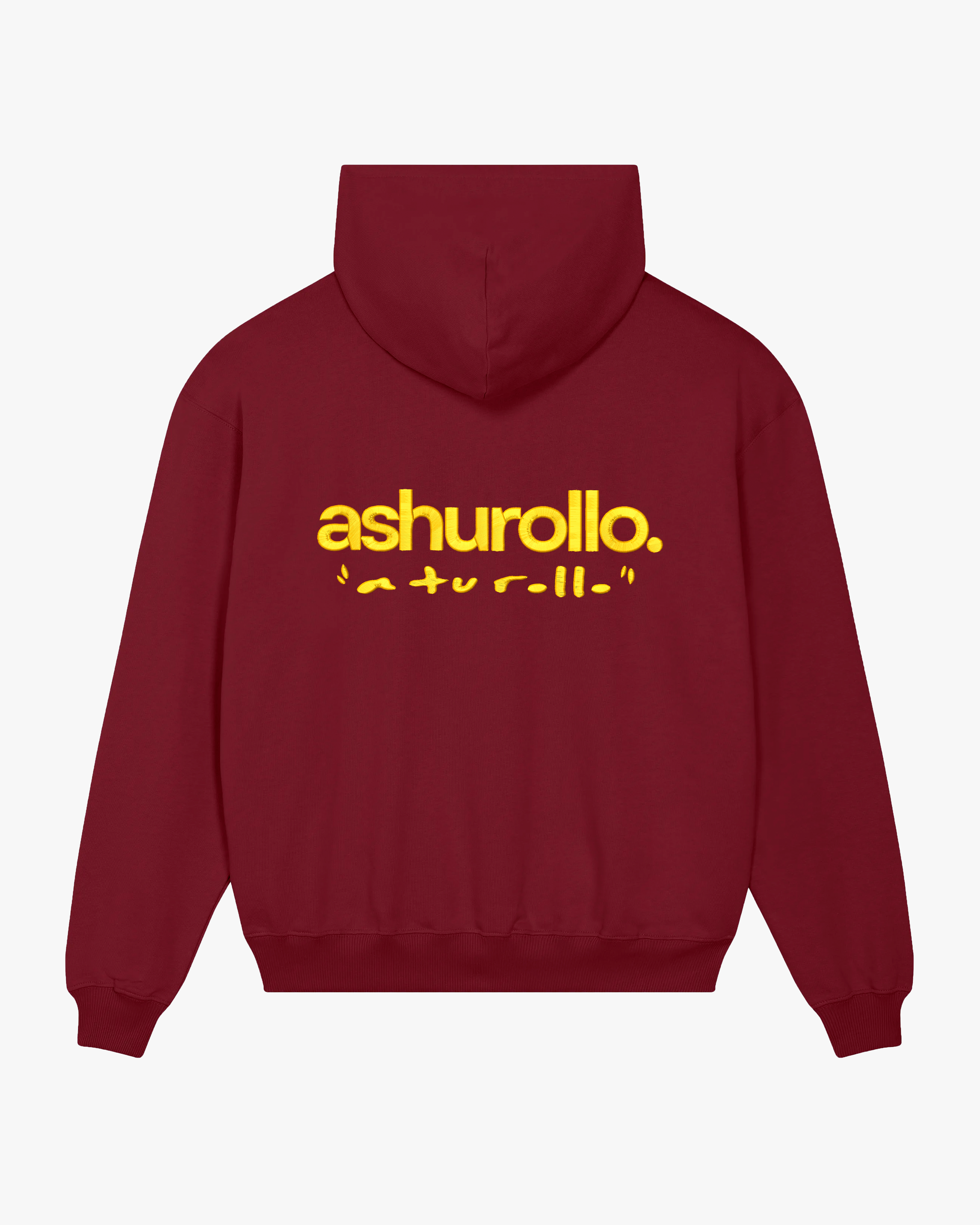 Sudadera A TU ROLLO. Vino & Dorado