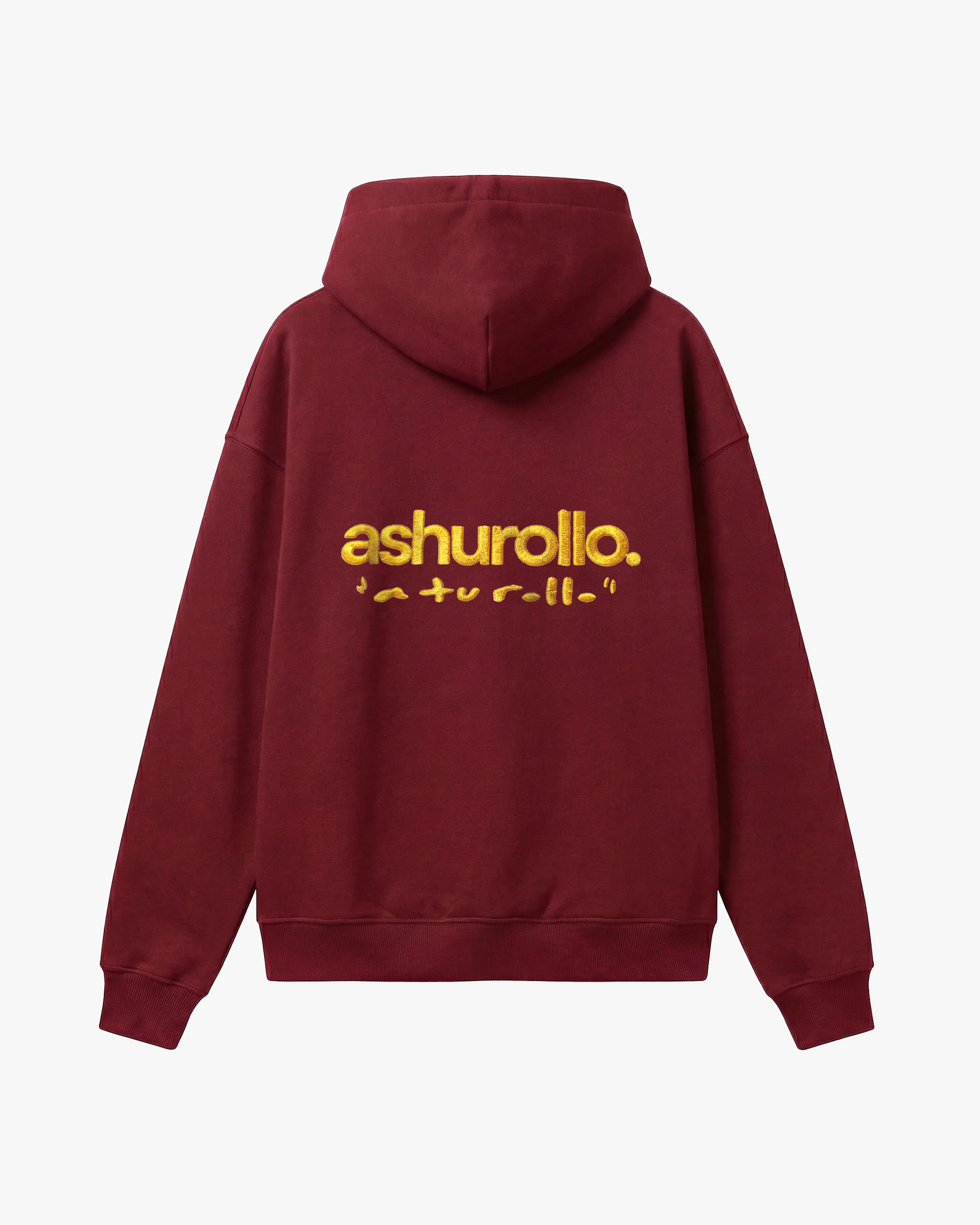 Sudadera A TU ROLLO. Vino & Dorado