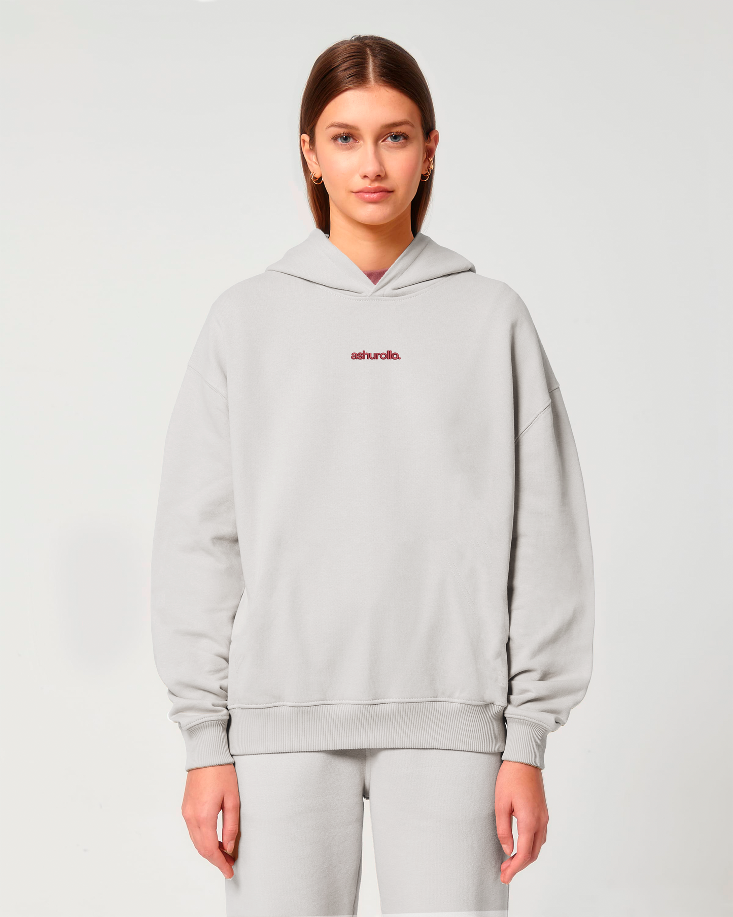 Sudadera Basic Signature Ivory