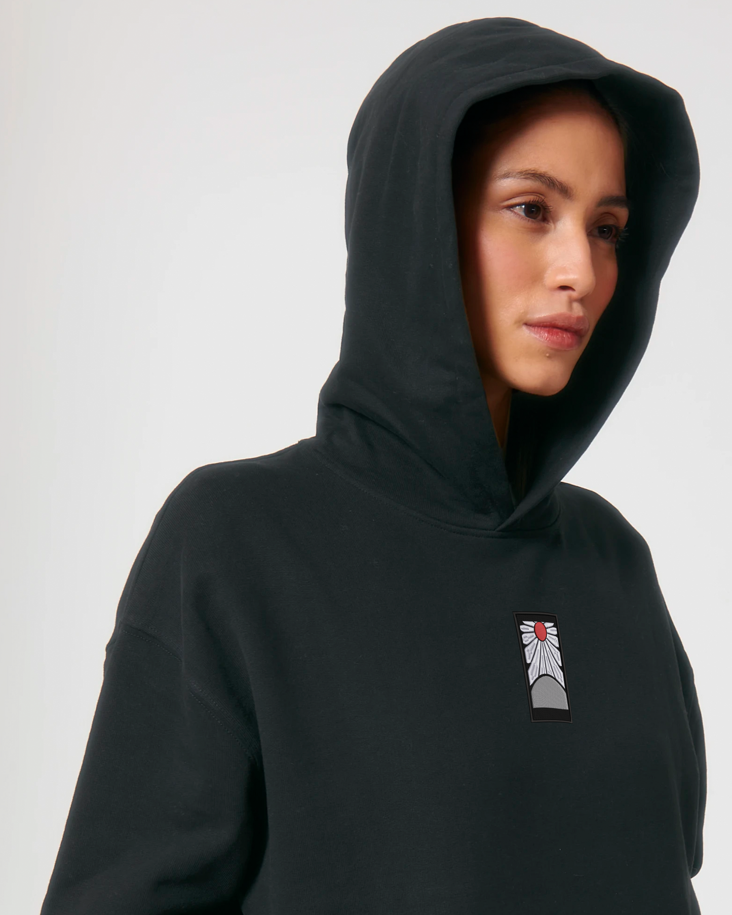 Hoodie Oversize Unisex // Pendiente Solar - Kimetsu no Yaiba