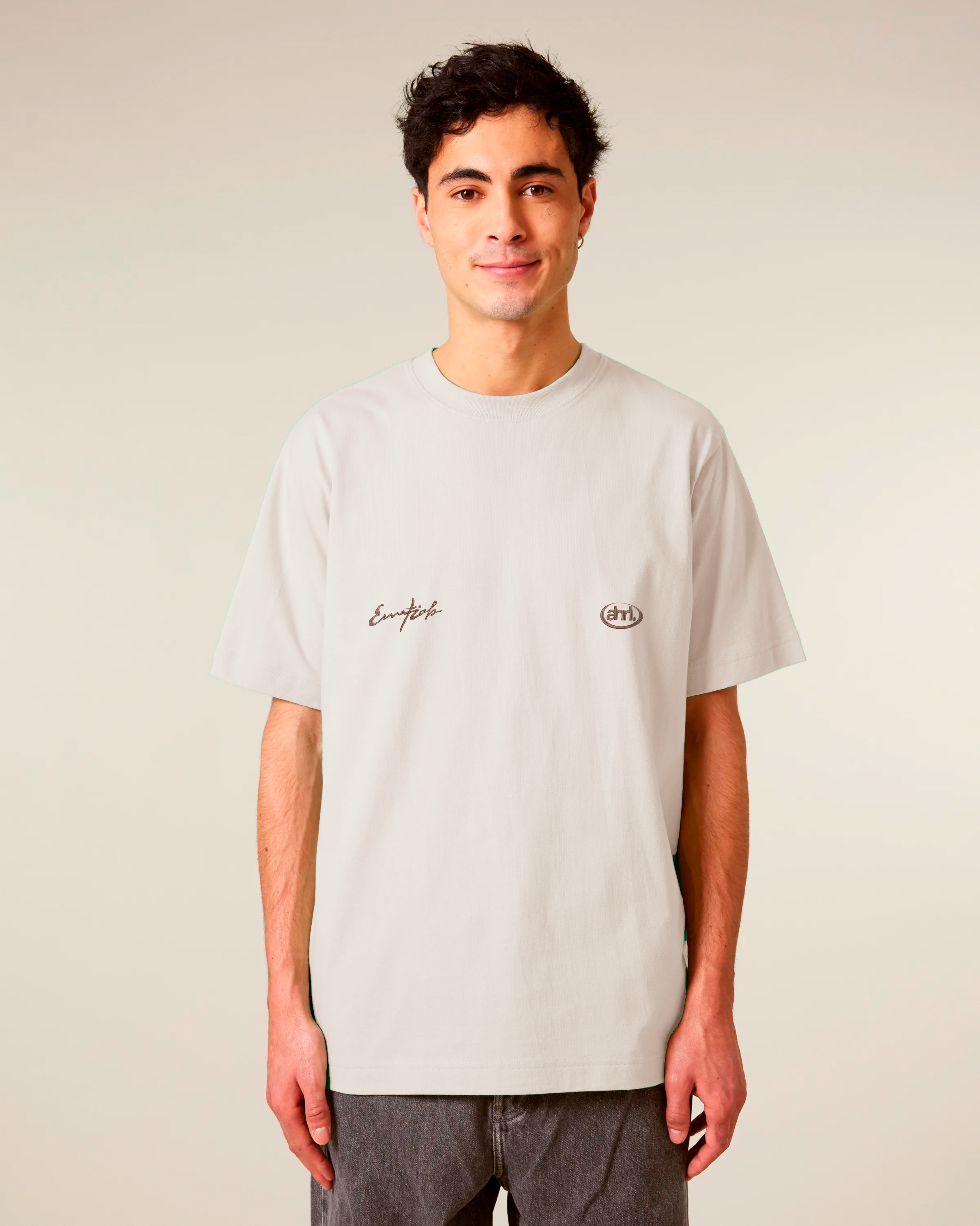 Camiseta Essentials Beige Crema