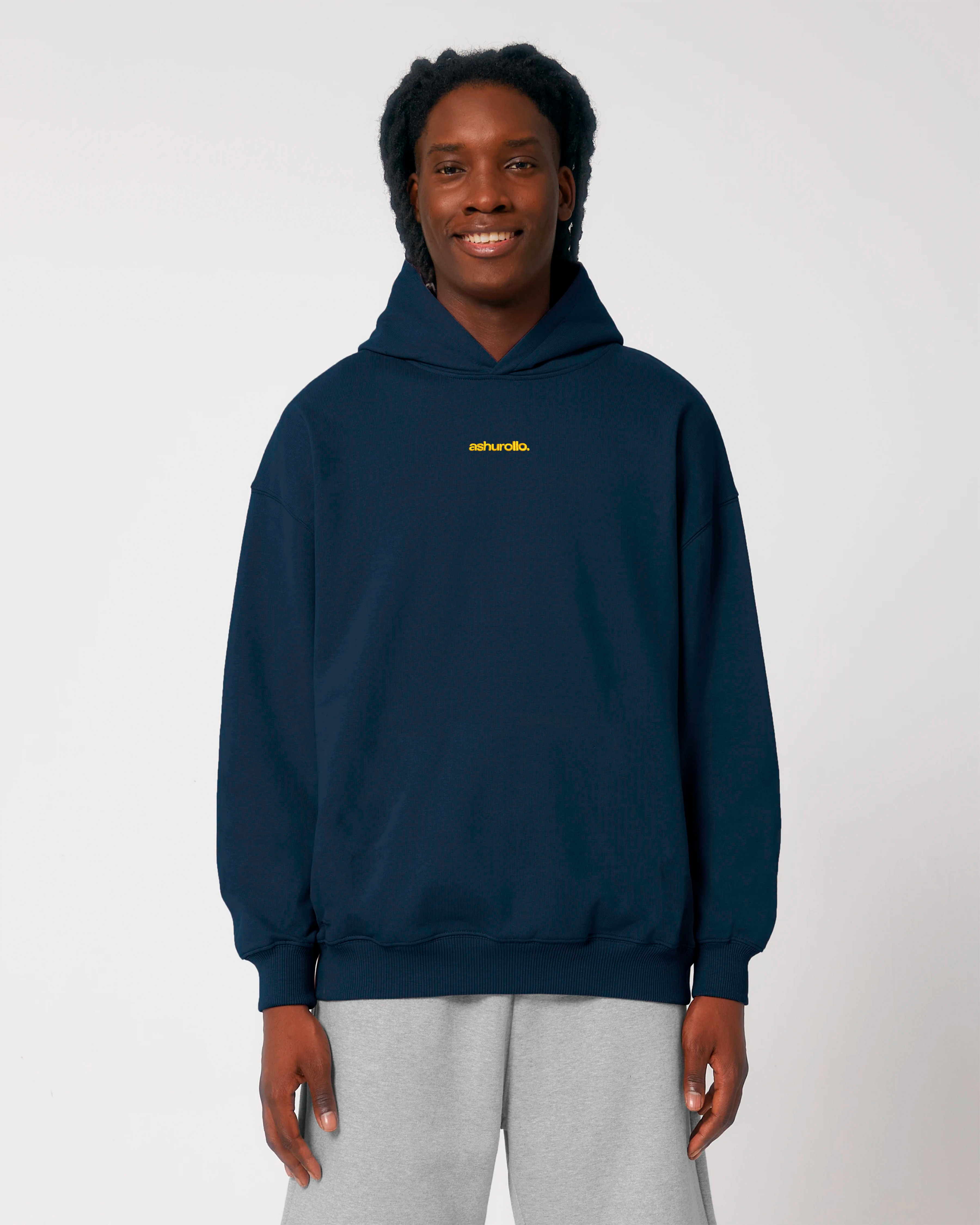 Sudadera A TU ROLLO. Azul Marino & Dorado