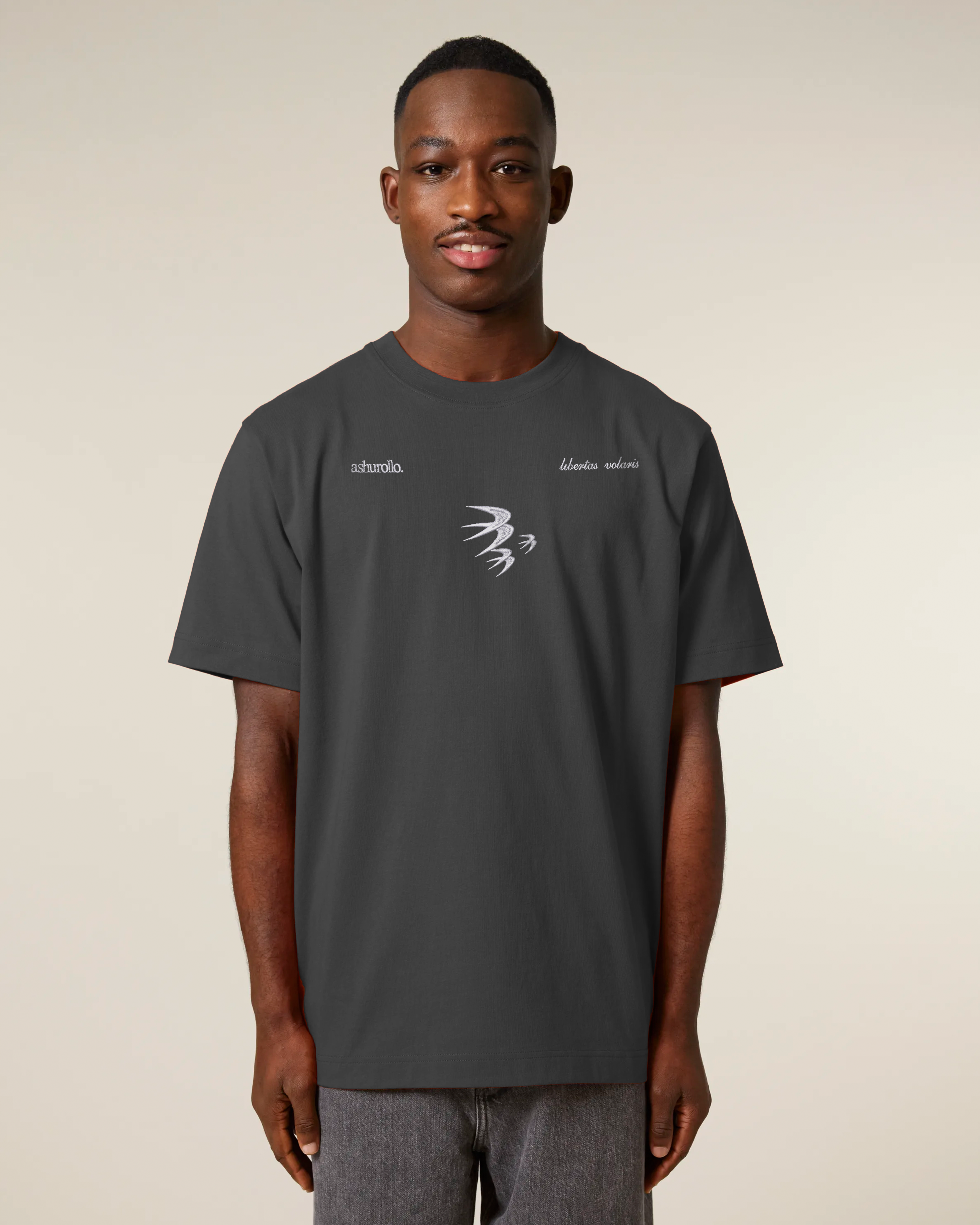 Camiseta Libertas Volaris Gris Acero