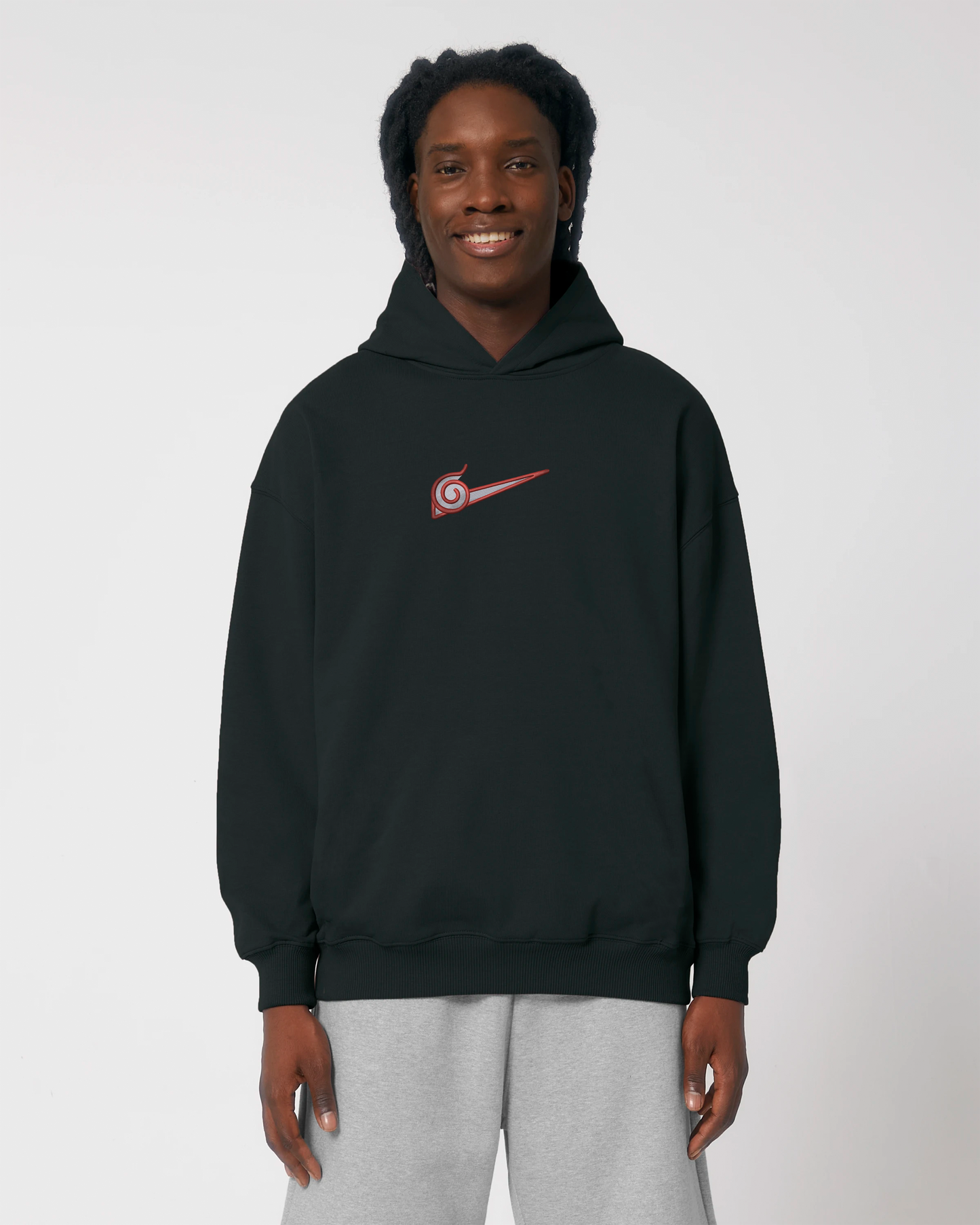Hoodie Oversize Unisex // Naruto Konoha V.1