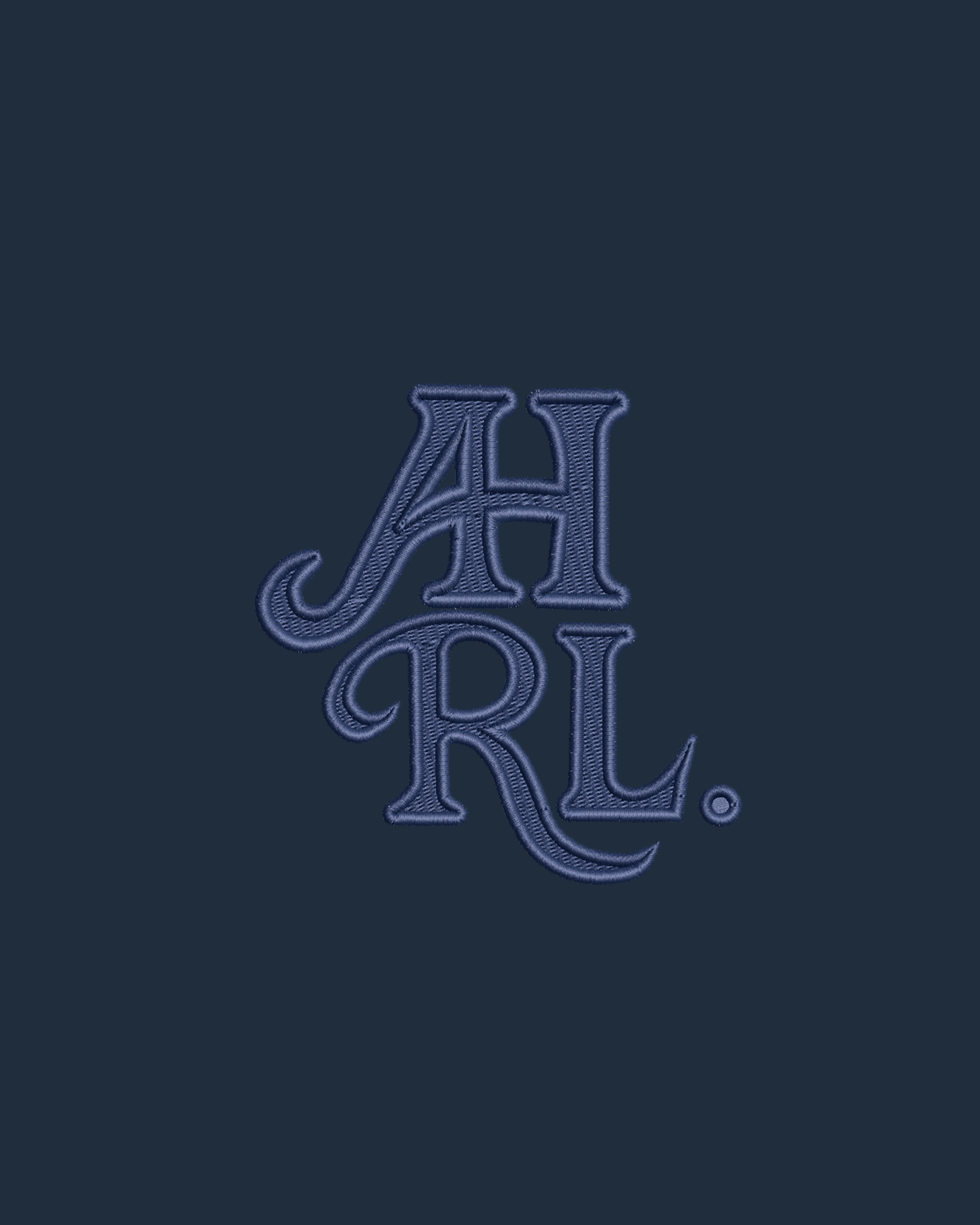 Cazadora Unisex College AHRL. Azul Marino