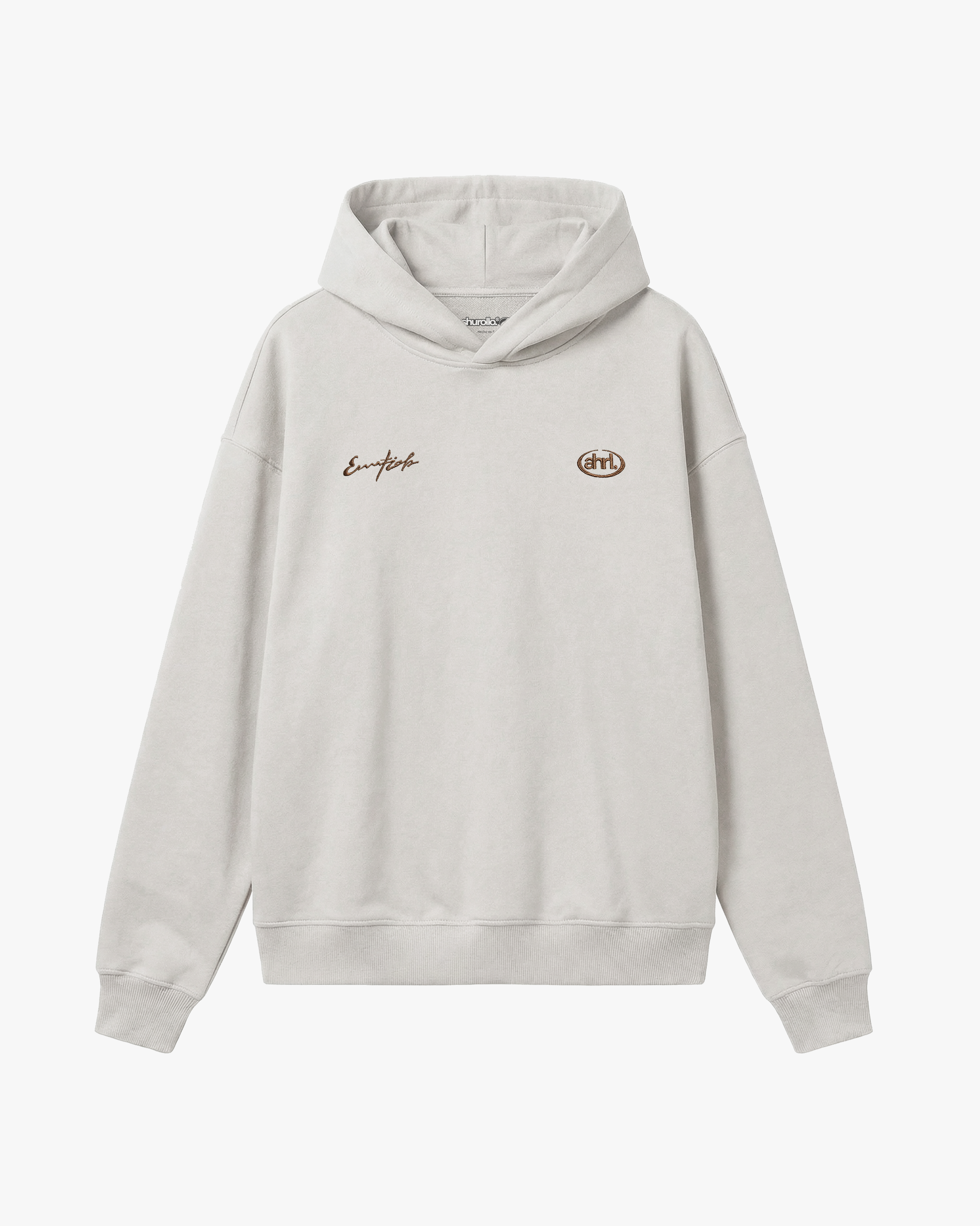 Sudadera Essentials Beige Crema & Café