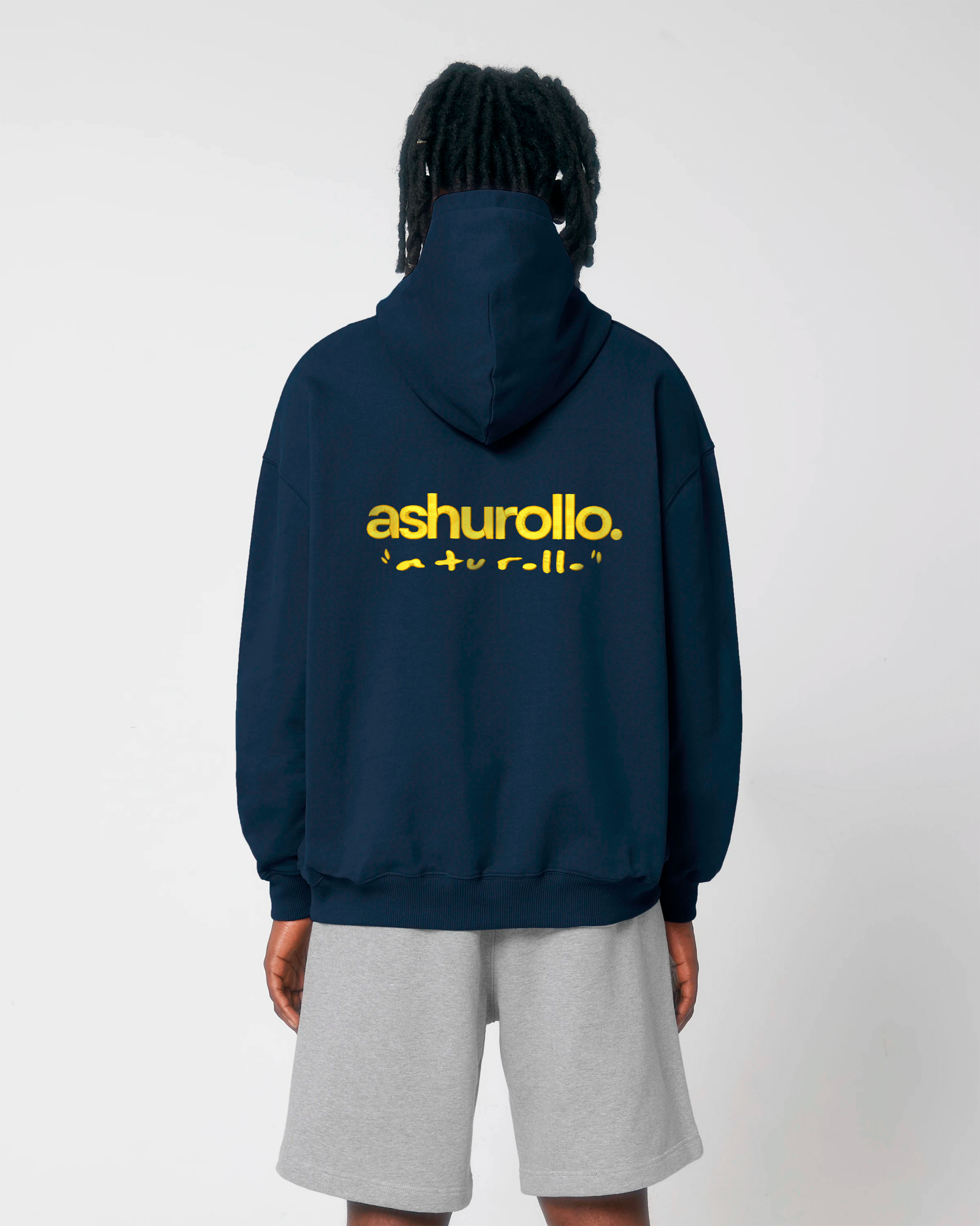 Sudadera A TU ROLLO. Azul Marino & Dorado