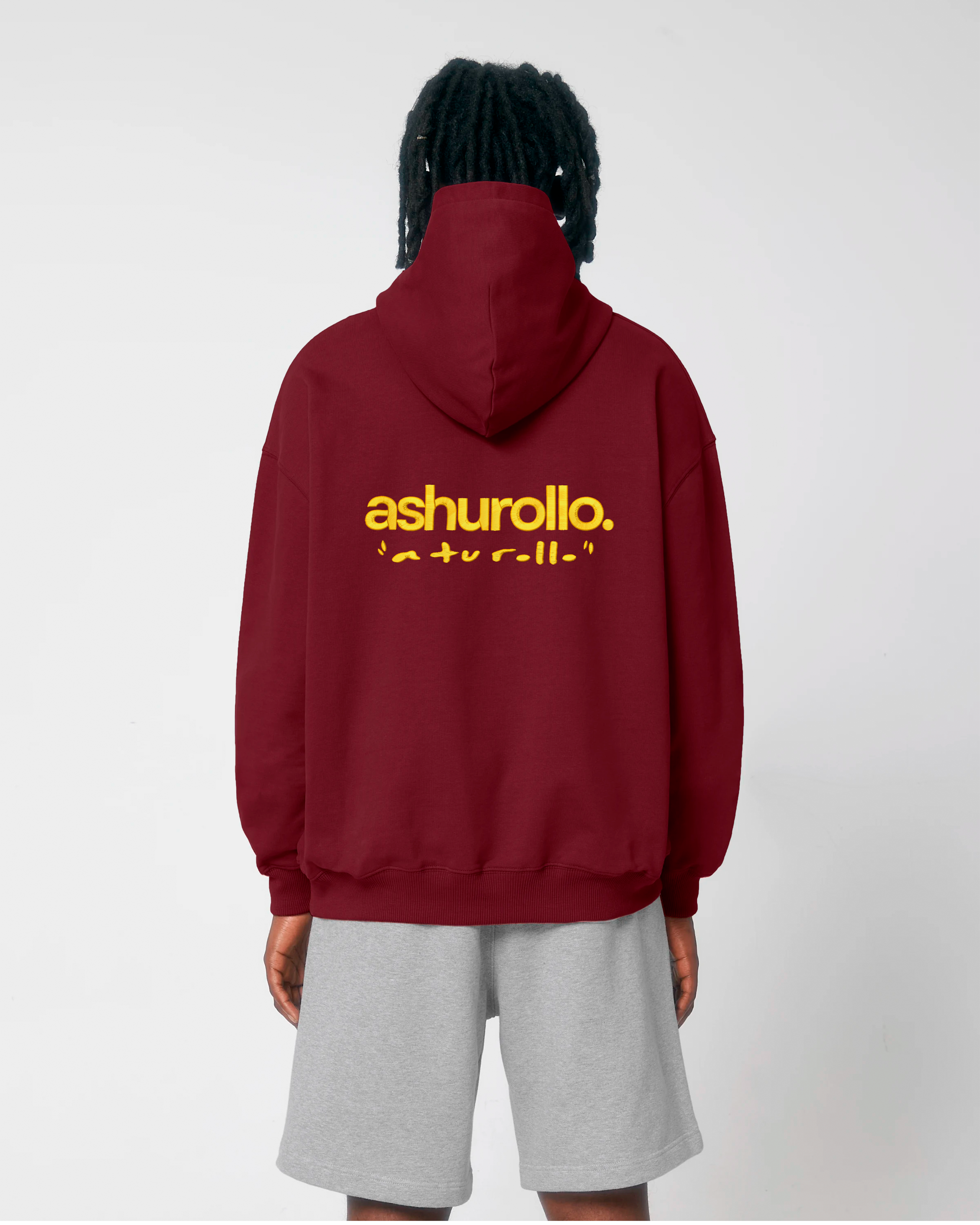 Sudadera A TU ROLLO. Vino & Dorado