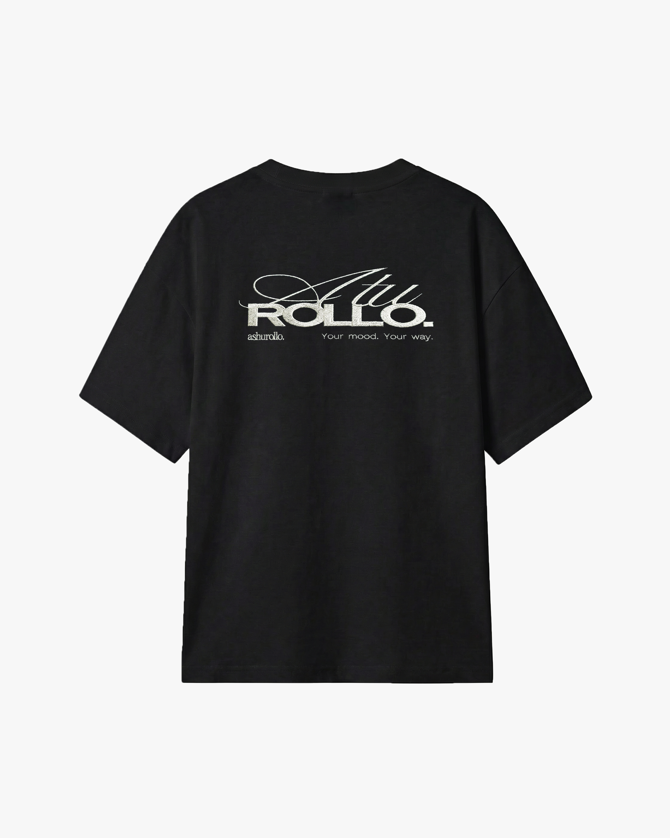 Camiseta A TU ROLLO. Negra